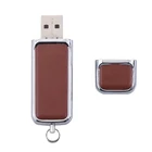 Leather Usb Flash Custom Leather Usb Key With Box Usb Flash Drive 3.1 Usb Stick 8gb With Low MOQ For Business Gift