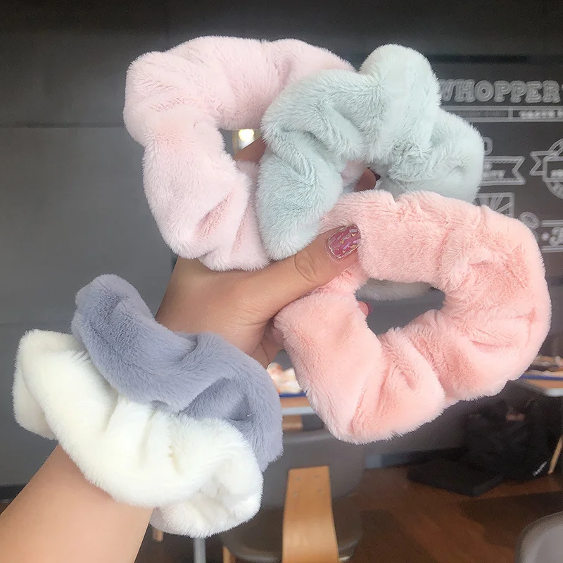 Big Thick Fuzzy Faux Fur Hair Drying Scrunchies Hair Ties Accessories - Buy  Pink Fluffy Scrunchie,Plush Fluffy Fashion Scrunchies Winter Scrunchie Faux  Fur Scrunchie Faux Fur Hair Scrunchies Pink Fuzzy Scrunchie,Hair Accessories