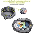 Diaper Storage OEM Welcomed Diaper Storage Tote Baby Travel Bag With Changing Pad