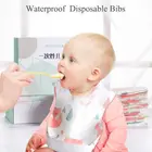 Bibs Baby Bibs Non-Woven Fabric Baby Bibs Infant Disposable Paper Bibs