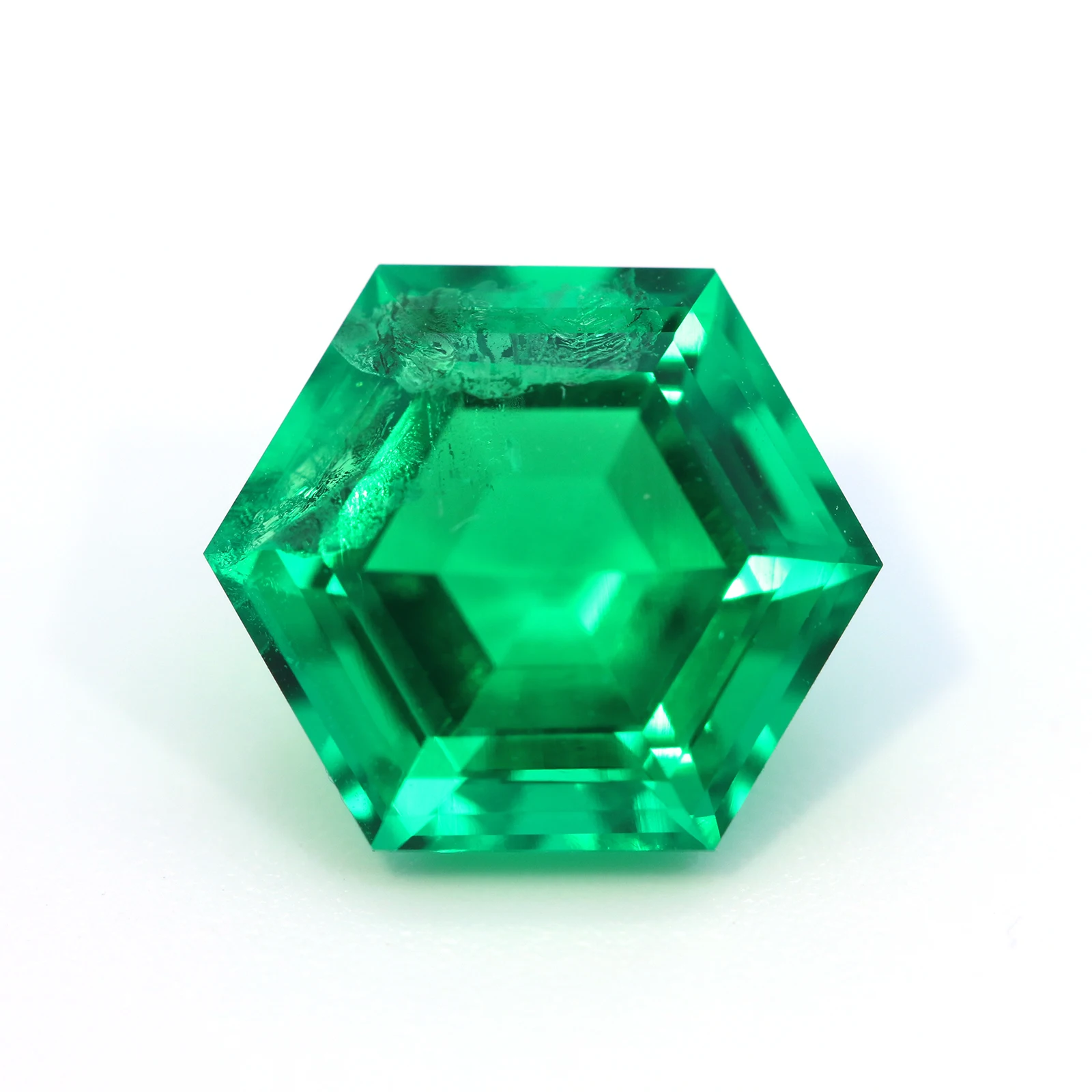 Colombian Lab-grown Emerald Stone 8*8mm Hexagon Cut Price Per Carat  Synthetic Emerald Loose Gemstone For Ring Jewelry Making - Buy Loose Small  Gemstones,Rough Gemstones,Emerald Stone Emerald Price Per Carat Emerald  Colombian Emerald
