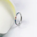 Jewelry Eternal Metal ASTM F136 Titanium Hinged Septum Cartilage Earrings Piering Jewelry