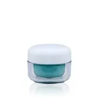 Face Cream Double Empty Face Eye Cream Cosmetic Jar Container 25 Grams Matte Moisturizer Cream Jar