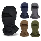 Fashion Designer Skull Cotton High Quality Blank Custom Logo Ski Black Balaclava Hat Face Mask