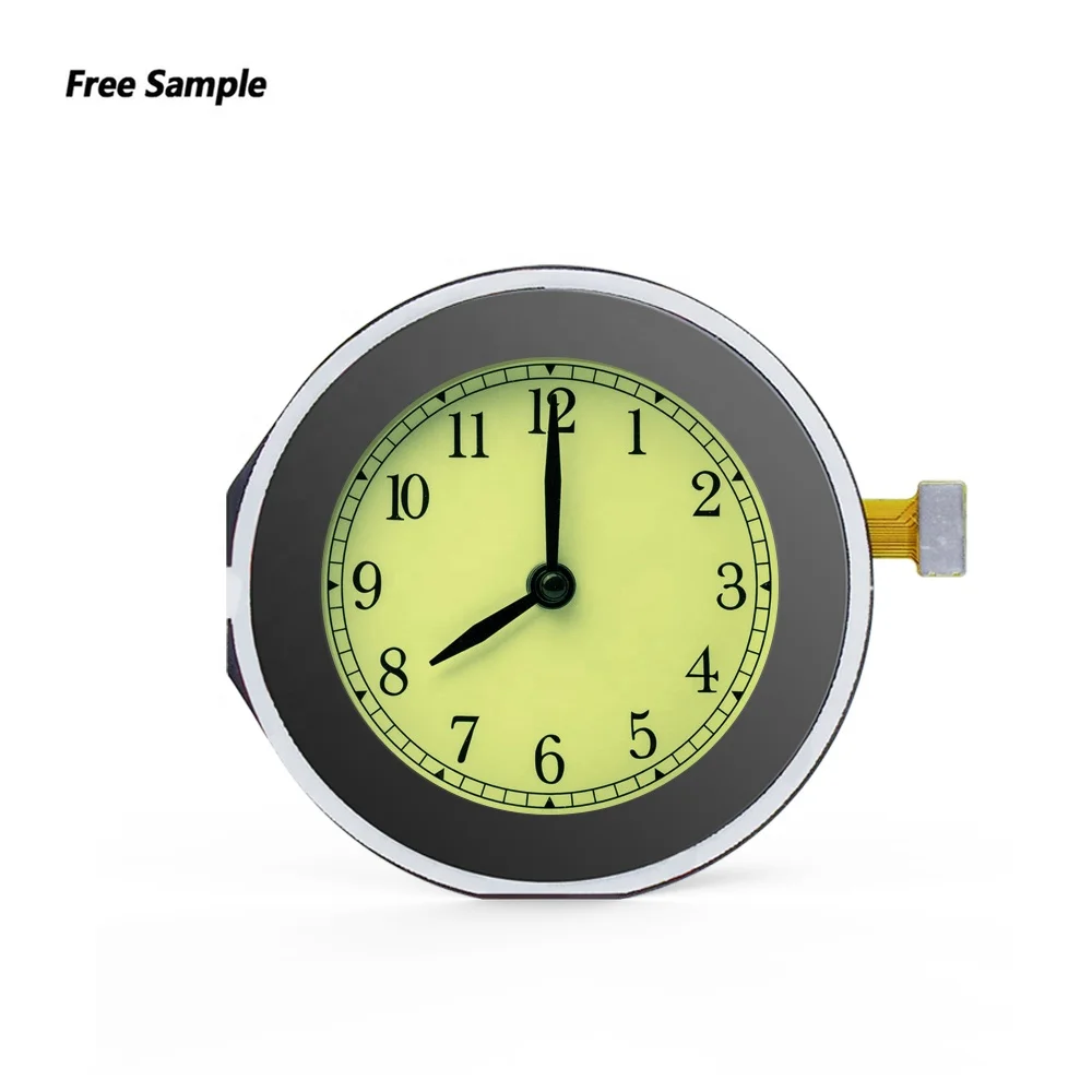 small round lcd screen free sample