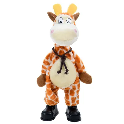 dancing giraffe stuffed animal