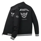 Jackets Autumn Fashion Embroidery Solid Color Windproof Men's Jackets Coats