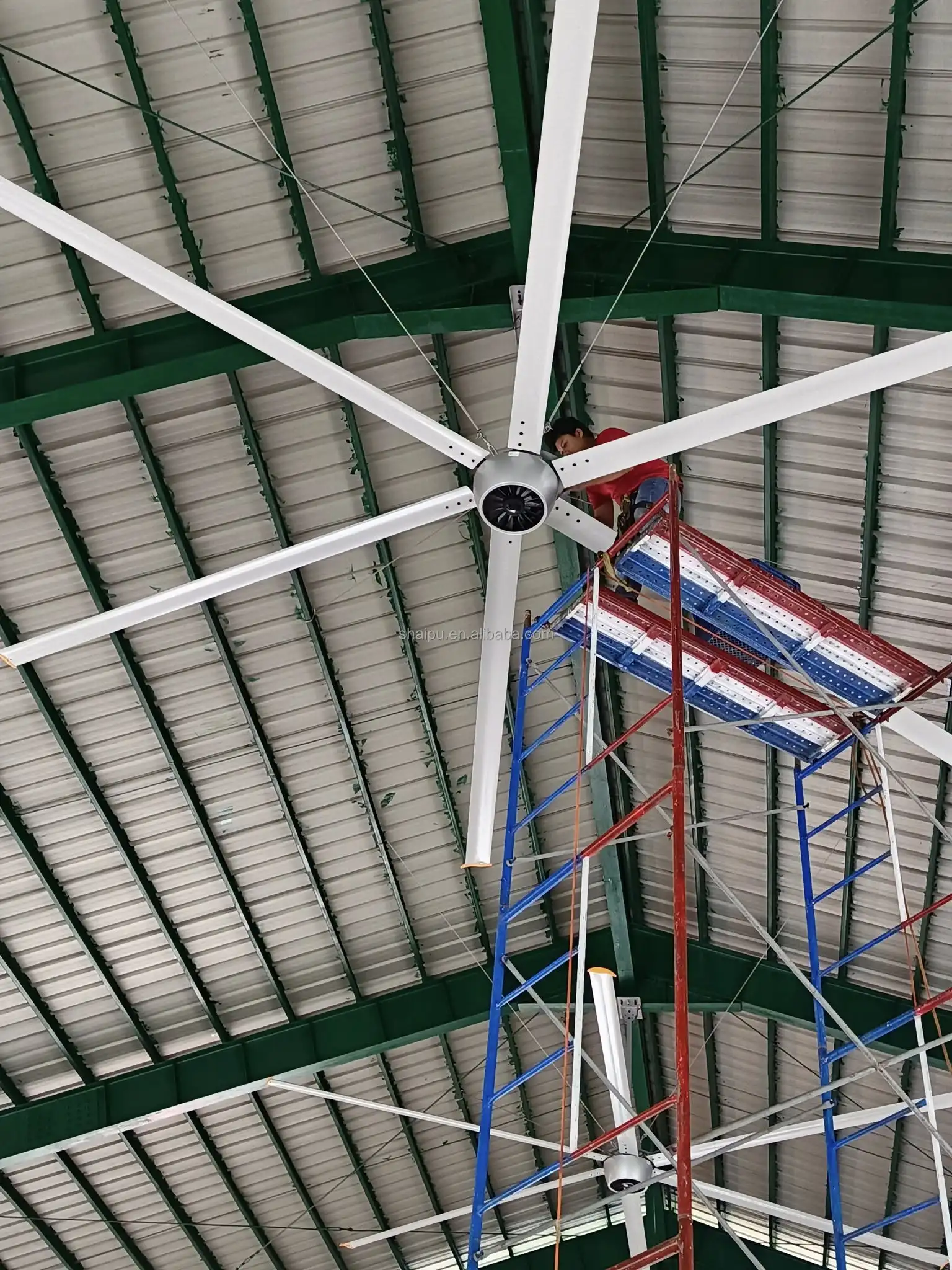 Ceiling Fan, 16ft, 4900mm, HVLS, PMSM - detail 10