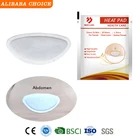Sample Oval OEM Free Sample Customized Navel Self Heating Oval Uterus Warmer Patch For Sleep Aid