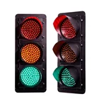 Led Warning Traffic Signs Solar Powered Traffic Light Integrated Battery Yellow Flashing Signal Light With Solar Panel