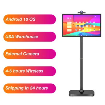 Hot Arrival Inch Standbyme Smart Tv Floor Standing Movable Display