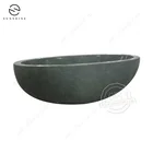 Green Green Natural Stone Granite Freestanding Soaking Bath Tub