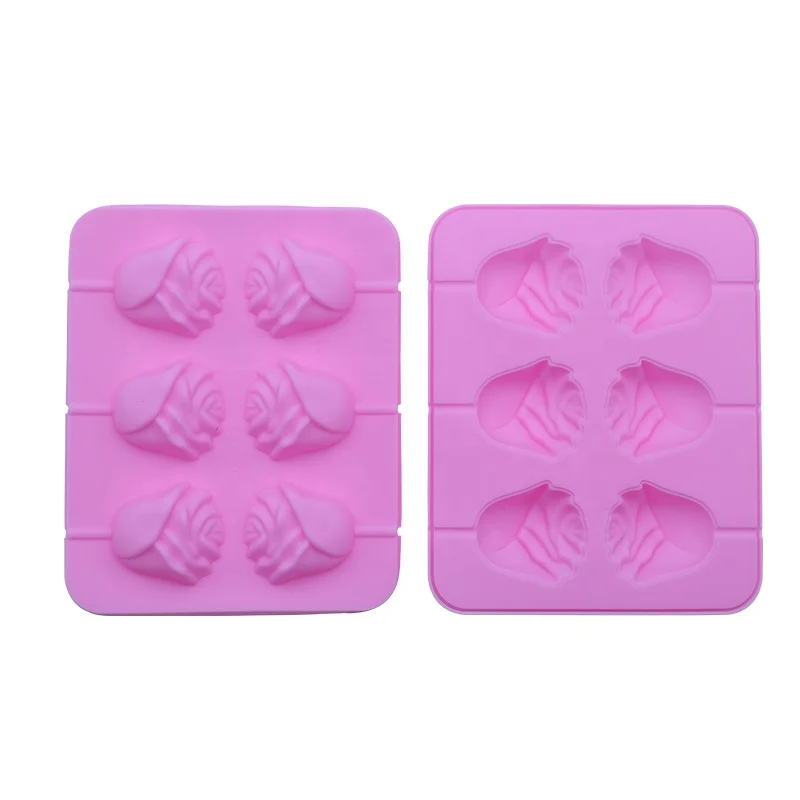 hole rectangle shape soap mold silicone molds for candle making silicone mold for soap pudding make silicone resin