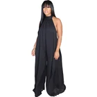 Rompers New Arrivals Solid Loose Jumpsuits Women 2020 Blackness Suspender 1 Piece Rompers