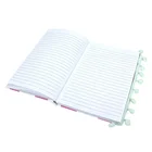 School School Supplier Promotional Various Durable Using Custom Hard Cover Note Book School With Elastic