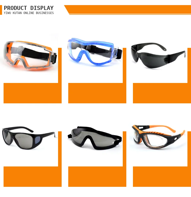 Industrial Work Construction Uv Protection Ansi En166 Eye Protective