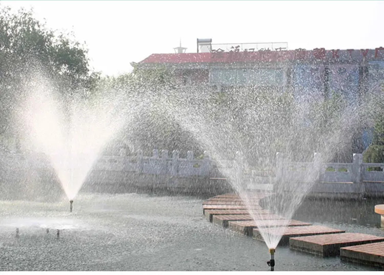 Brass Firework Column Fountain Female Thread 1/4" 1/ 3/4" Ornamental Nozzle Garden Park Hotel Landscape Made Stone Stainless manufacture