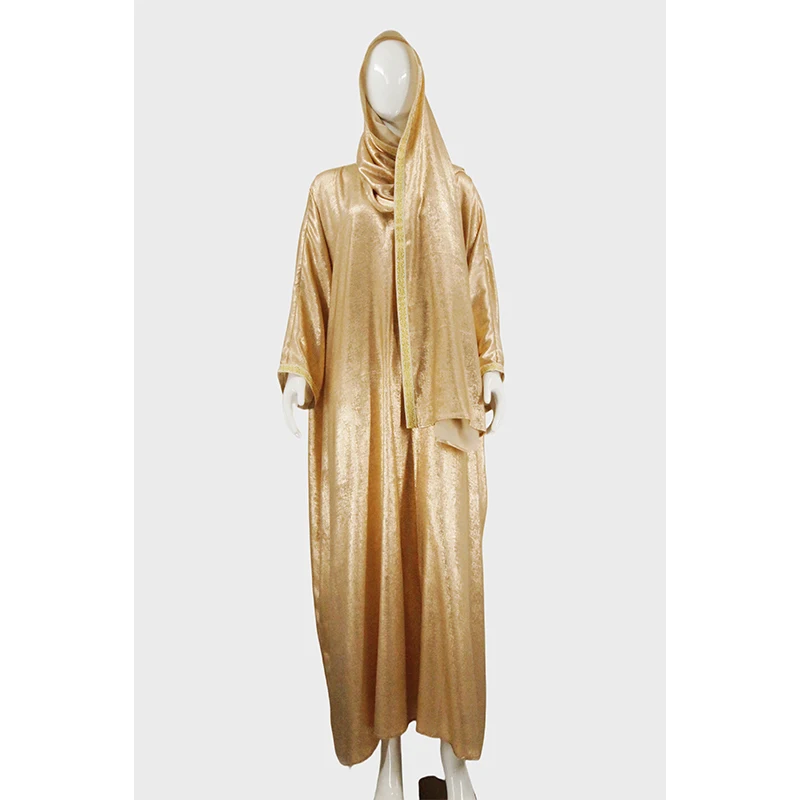 Elegant Plus Size Abaya Dress 2025 Dubai Luxury Islamic Modest Wear for Women supplier