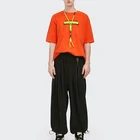Clothing Fashion Mans Top Clothing O Neck Custom Logo Printed Heavy Cotton T Shirt Man Drop Shoulder