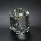 Wedding Creative Light Green Crystal Candlestick With Bubble Is Suitable For Home Table Ornaments Wedding Gifts
