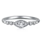 Dylam Rings Diamond Ring Silver Jewelry Women Vermeil Gemstone Simple Sterling Chunky Pipe Promise Luxury Wedding Ring