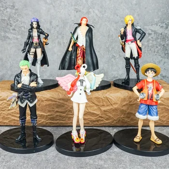 16Cm Good Quality One pieced Movie Luffy Anime Cartoon Model Toy Anime PVC Figure