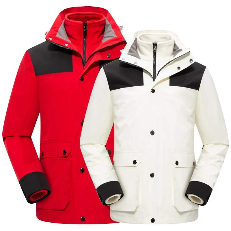 Inner Fleece Windproof Double Jacket 