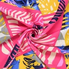 Scarf Summer Fashionable Multifunctional Bulk Large Custom Design Square Satin Women Scarf