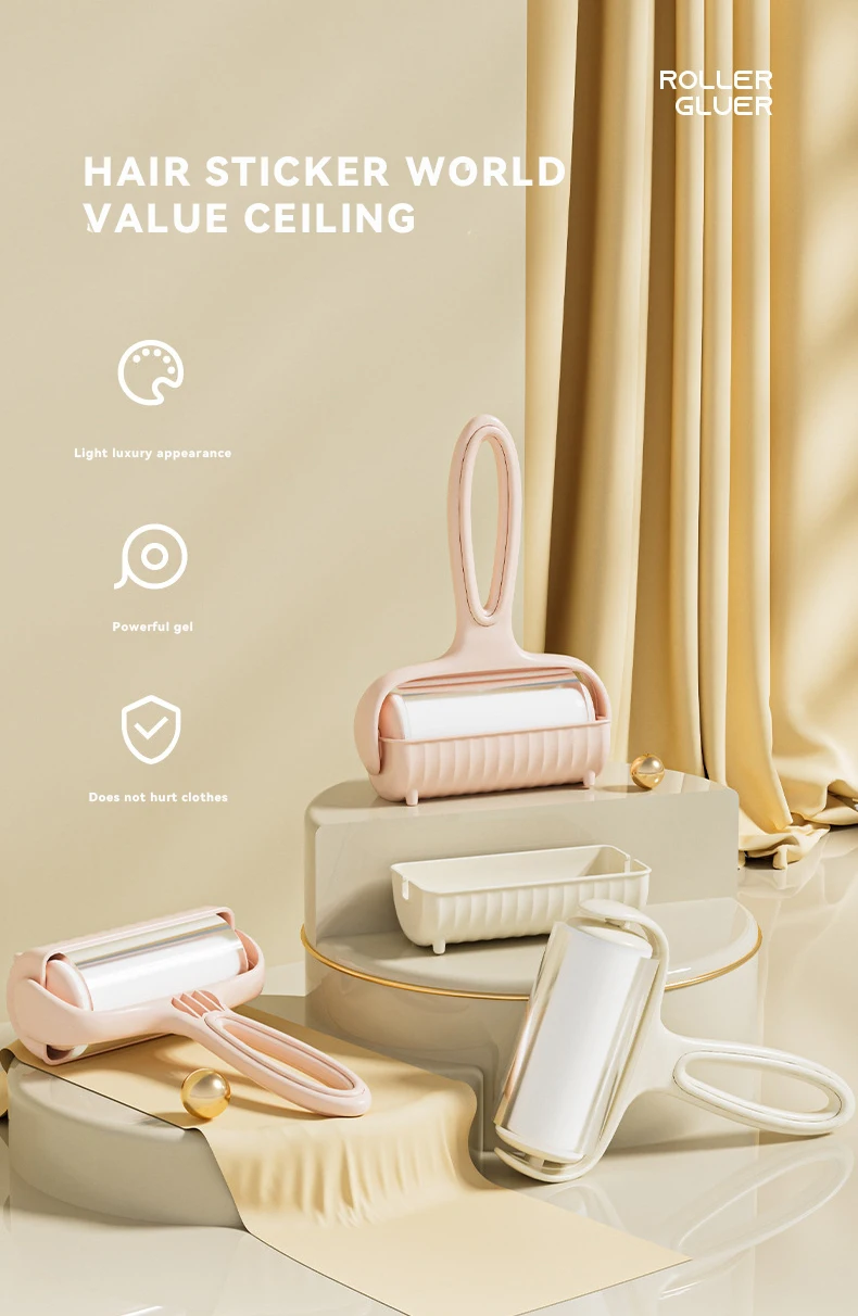 New Washable Household Sticky Hair Roller Clothes Dip Hair Remover Pet Hair Remover Pet Supplies details