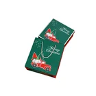 Tree Box Paper Customization Gold Stamping Christmas Tree Design Gift Box Paper Packaging Boxes