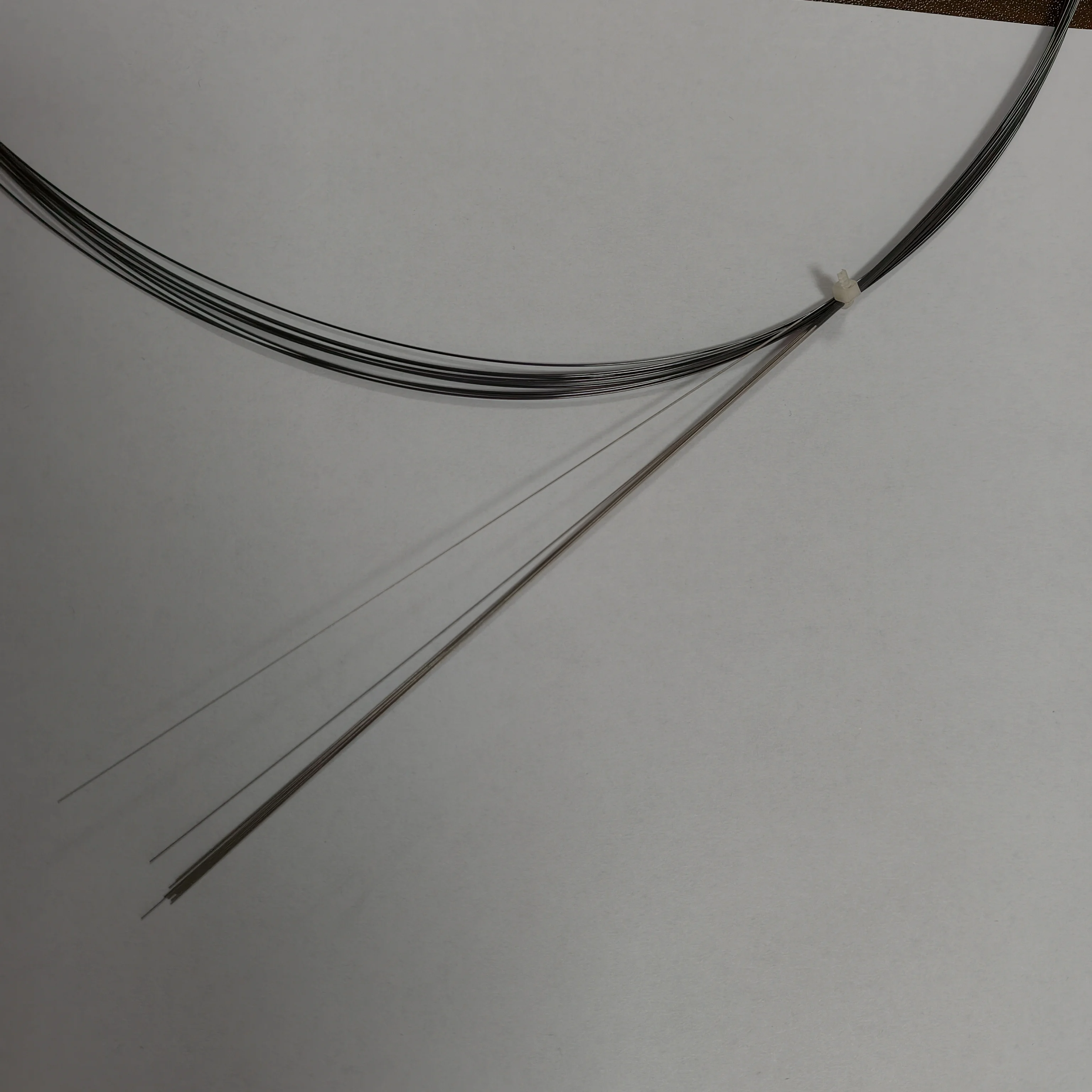 Custom Medical Superelastic Nitinol Guide Wires Titanium Shape Memory Alloy ASTM F2063 Bending 1300 Strength Excellent Cutting details