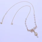Handmade Pearl Necklace Hot Selling Gold-plated Fashion Jewelry Handmade Natural Freshwater Pearl Necklace