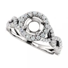 Rings Ring Brass New Fashion Copper Rings Ring Setting Brass Ring With Zircon
