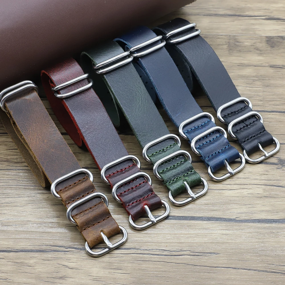 leather zulu straps