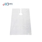Cpe Capes Disposable Cape Custom 130*90cm White Color Pe CPE Apron Barber Disposable Capes