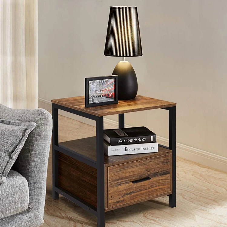 Wholesale Home Locker Living Room Modern Side Bedside Table