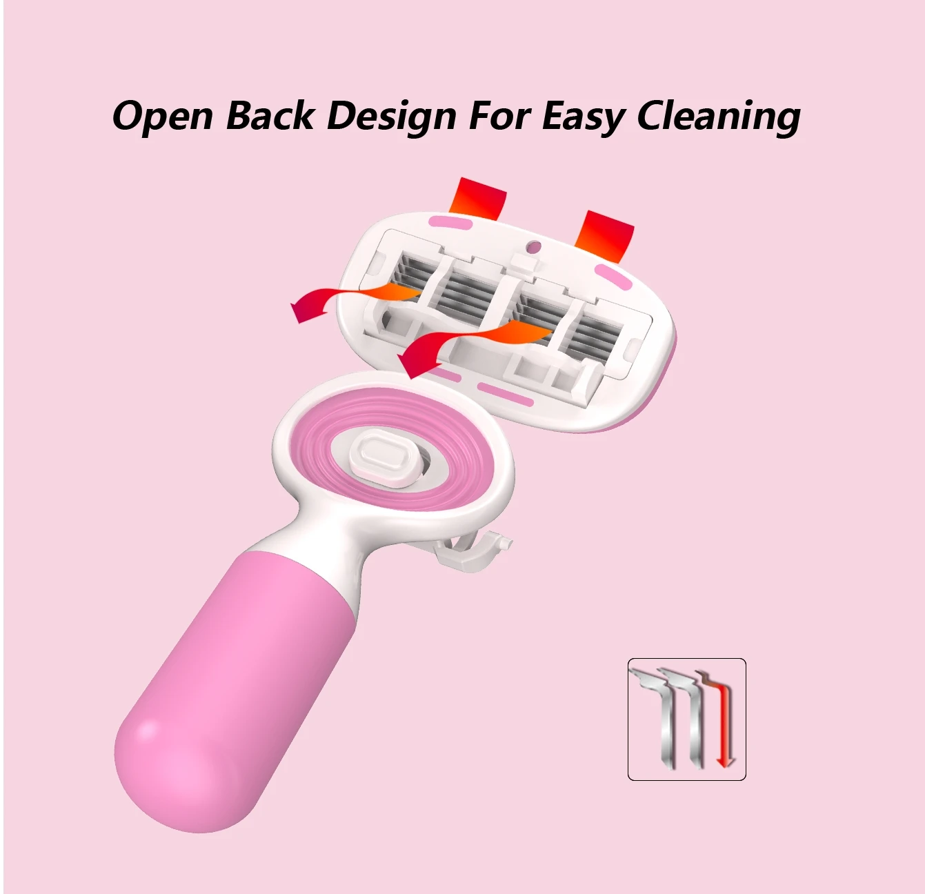 GOODMAX Custom Body Women Bikini Razor 5 Blades Portable Pocket Razor For Men Women Alibaba