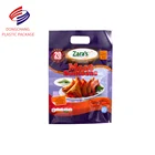 Bag Stable Quality Plastic Frozen Bag Manufacturer For Samosas And Spring Rolls Packaging
