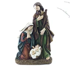 Polyresin Nativity Set Polyresin Christian Home Decor Art Christian Products Life Size Religion Marble Sculpture