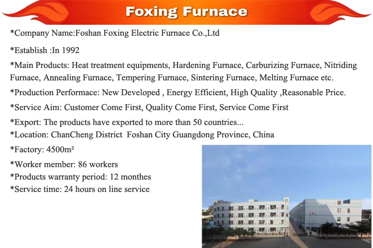 FOXING Furnace details