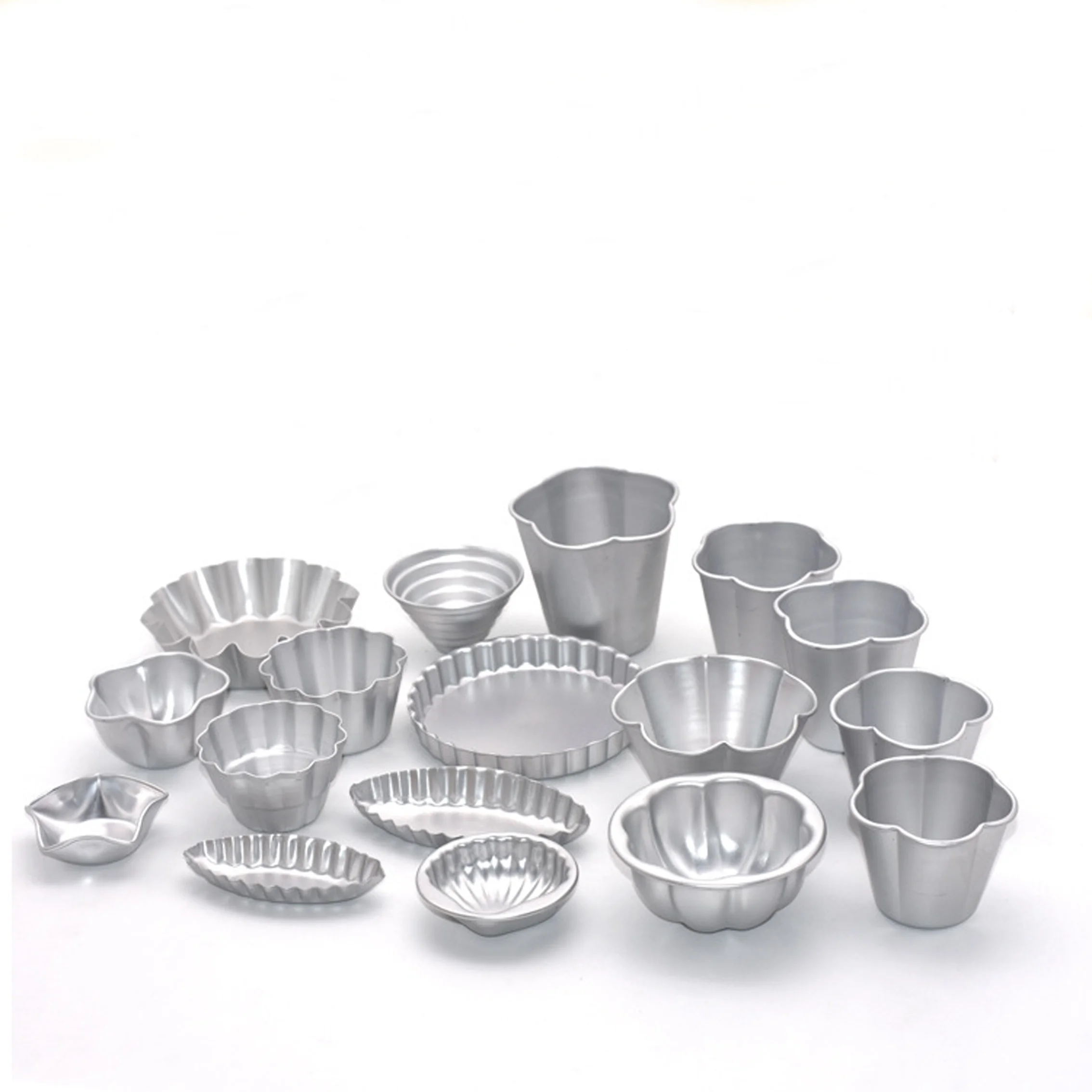 Five Stars Plum Blossom Chrysanthemum Shell Flower Shaped Cake Mold Bakeware Mold Dishes Pan kitchen accessories metal pizza pan