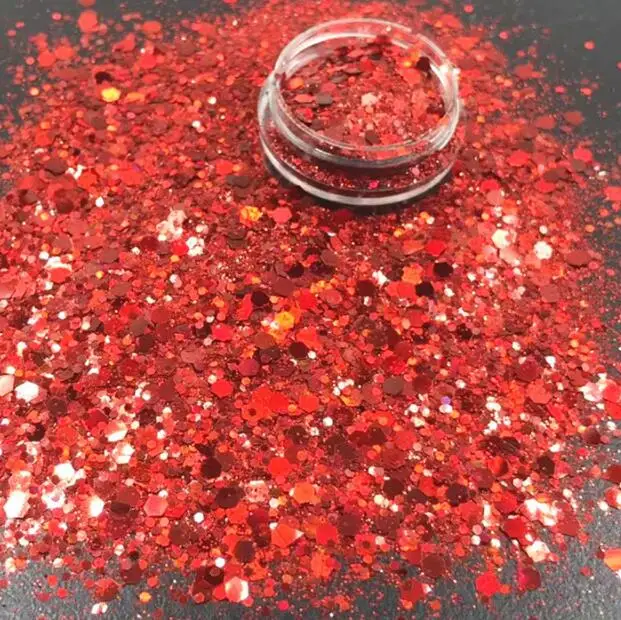 chunky red