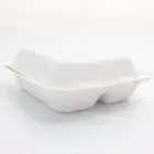 Rectangular Food Good Bagasse Price Eco-friendly Bagasse Rectangular Food Container With Good Material Clamshell