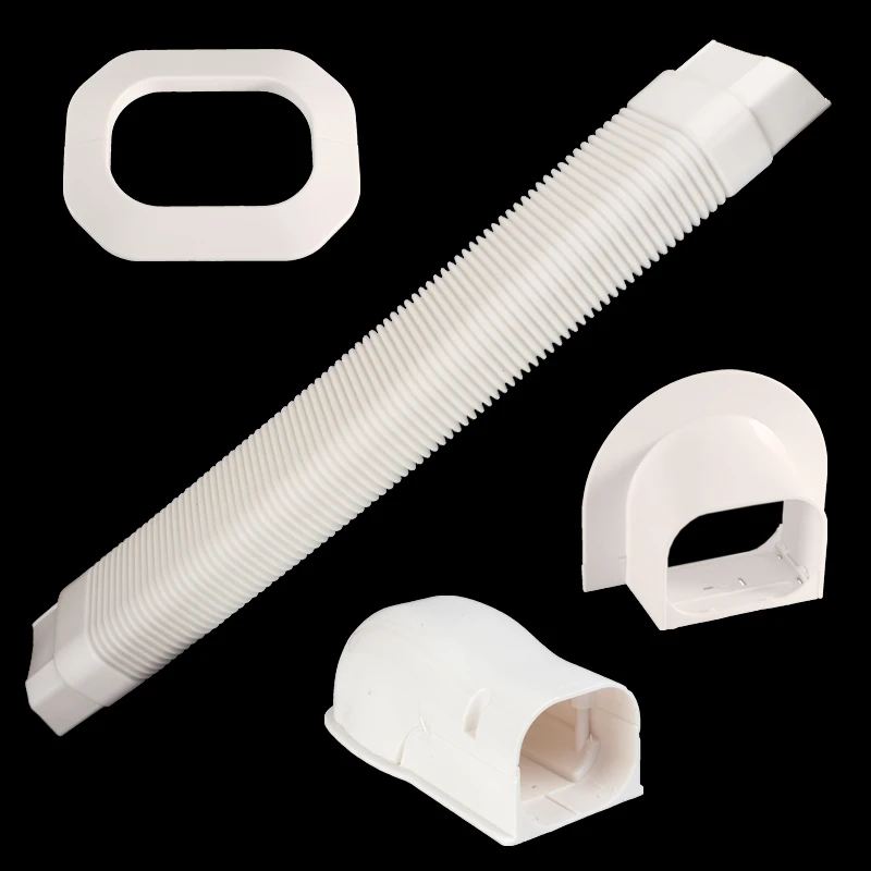 PVC Air con duct connector  75mm Split System Aircon 