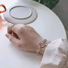 Sterling Silver Toggle Clasp Silversilver 925 Sterling Silver Toggle Clasp Link Chain Bracelet For Women