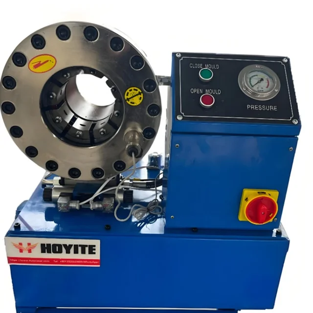 HYT-32C Small Size 1-1/2 Inches Button Type Easy Operation Hydraulic Hose Crimping Machine Price