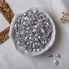 Pearl AAA Grade Irregular 7~10mm Baroque Pearl Keshi Freshwater Pearl Natural Real Loose Pearl White Color