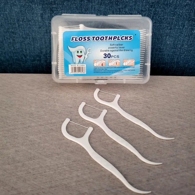 Factory Price Clean Teeth OEM Customized 30PCS Dental Floss Dental Air Floss