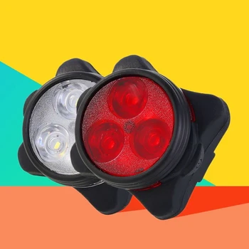 IP65 waterproof bike accessories lights front and back bicycle tail light rechargeable set led bike for sale