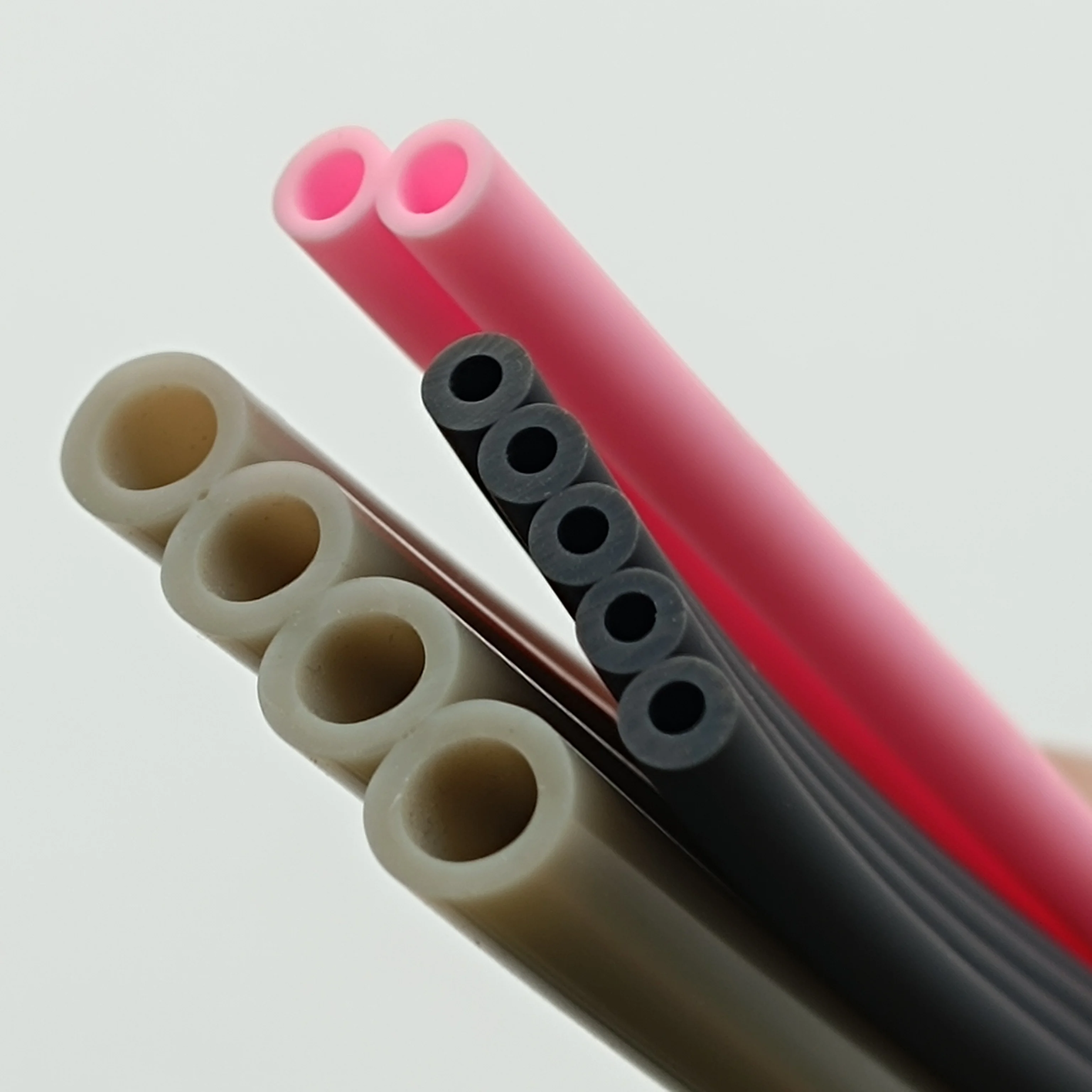 Customizable Moulding Porous Color Silicone Hydraulic Hose Smooth Surface Anti-Aging Industrial Use Processing Service Cutting manufacture